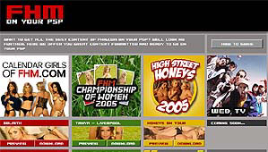 FHM.com Launches PSP Downloads Website