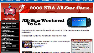 NBA All Star Weekend To Go PSP Videos (54.7Mb)